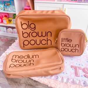 ❌ SOLD ❌ Stoney Clover Lane x Bloomingdales (Set of 3) Pouches